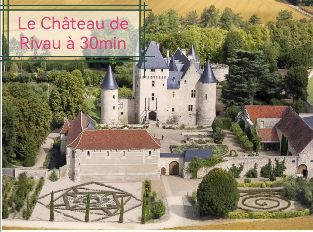 Gite De Charme Dans Un Cadre Calme Et Reposant Châtellerault Exteriör bild