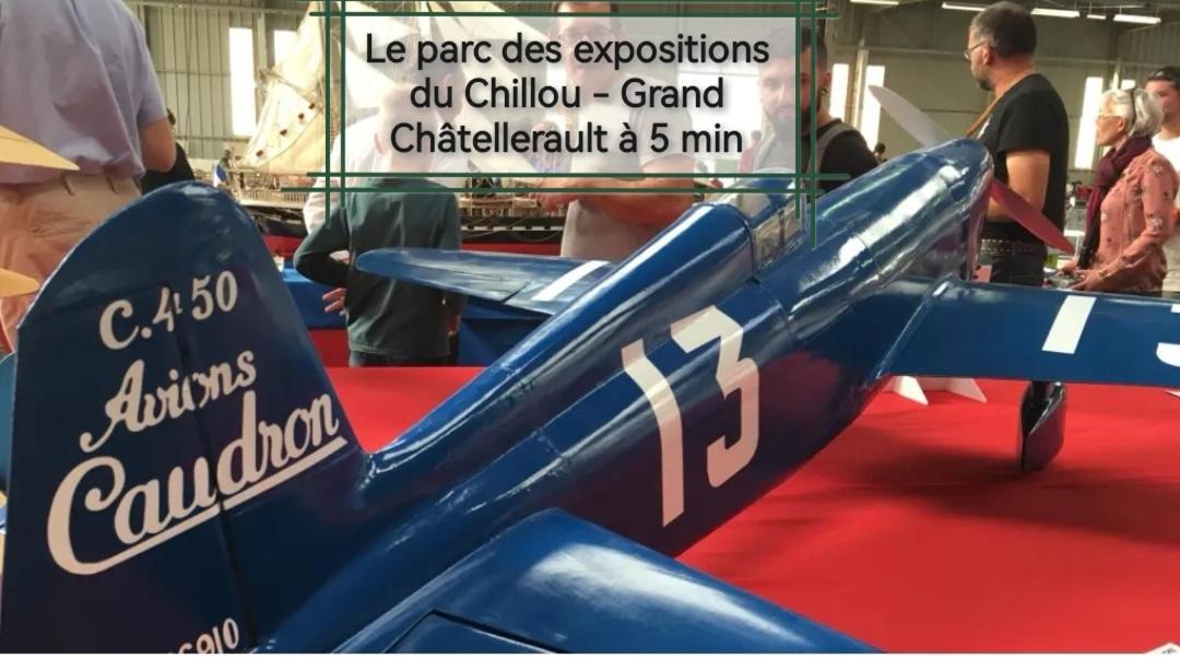 Gite De Charme Dans Un Cadre Calme Et Reposant Châtellerault Exteriör bild